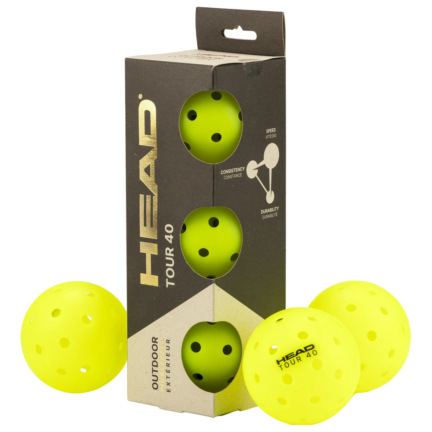 3B Head Tour 40 Outdoor - 3 ball tube